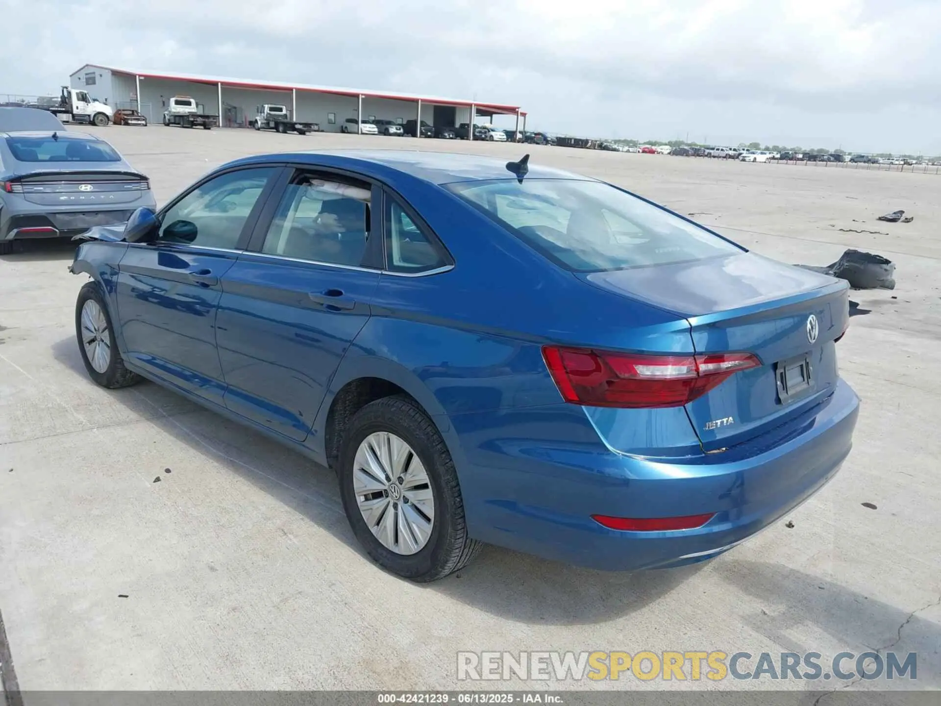 3 Photograph of a damaged car 3VWCB7BU1LM076924 VOLKSWAGEN JETTA 2020