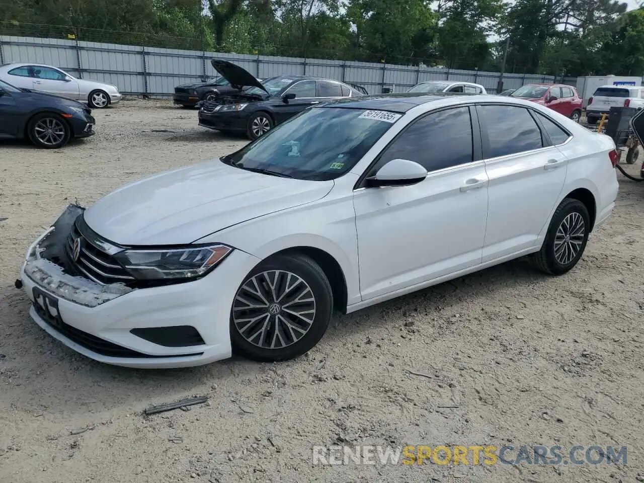 1 Photograph of a damaged car 3VWCB7BU2LM009748 VOLKSWAGEN JETTA 2020