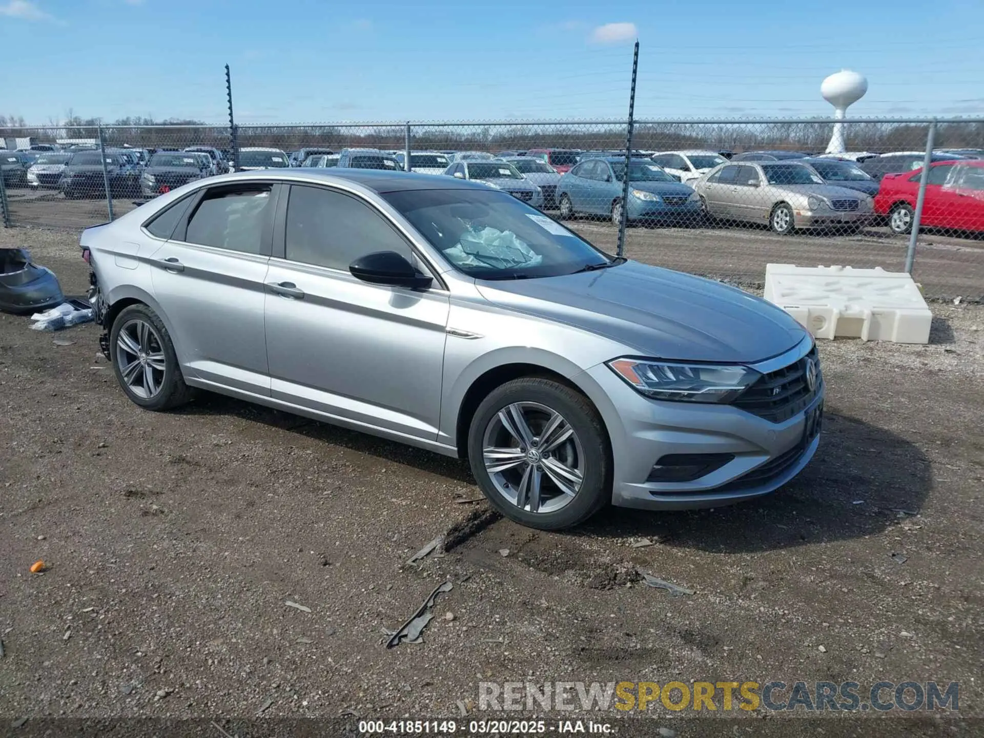 1 Photograph of a damaged car 3VWCB7BU2LM031412 VOLKSWAGEN JETTA 2020