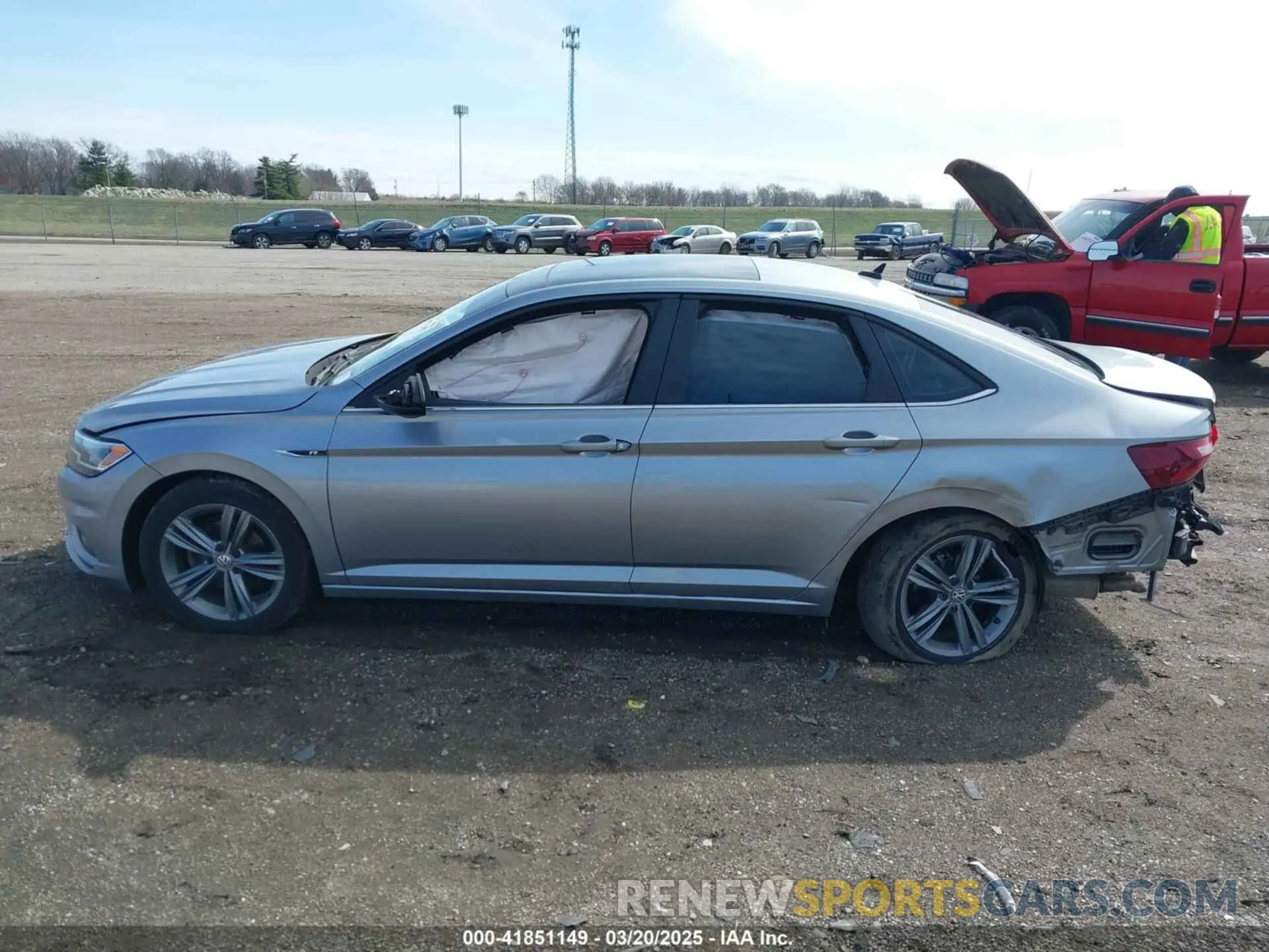 14 Photograph of a damaged car 3VWCB7BU2LM031412 VOLKSWAGEN JETTA 2020