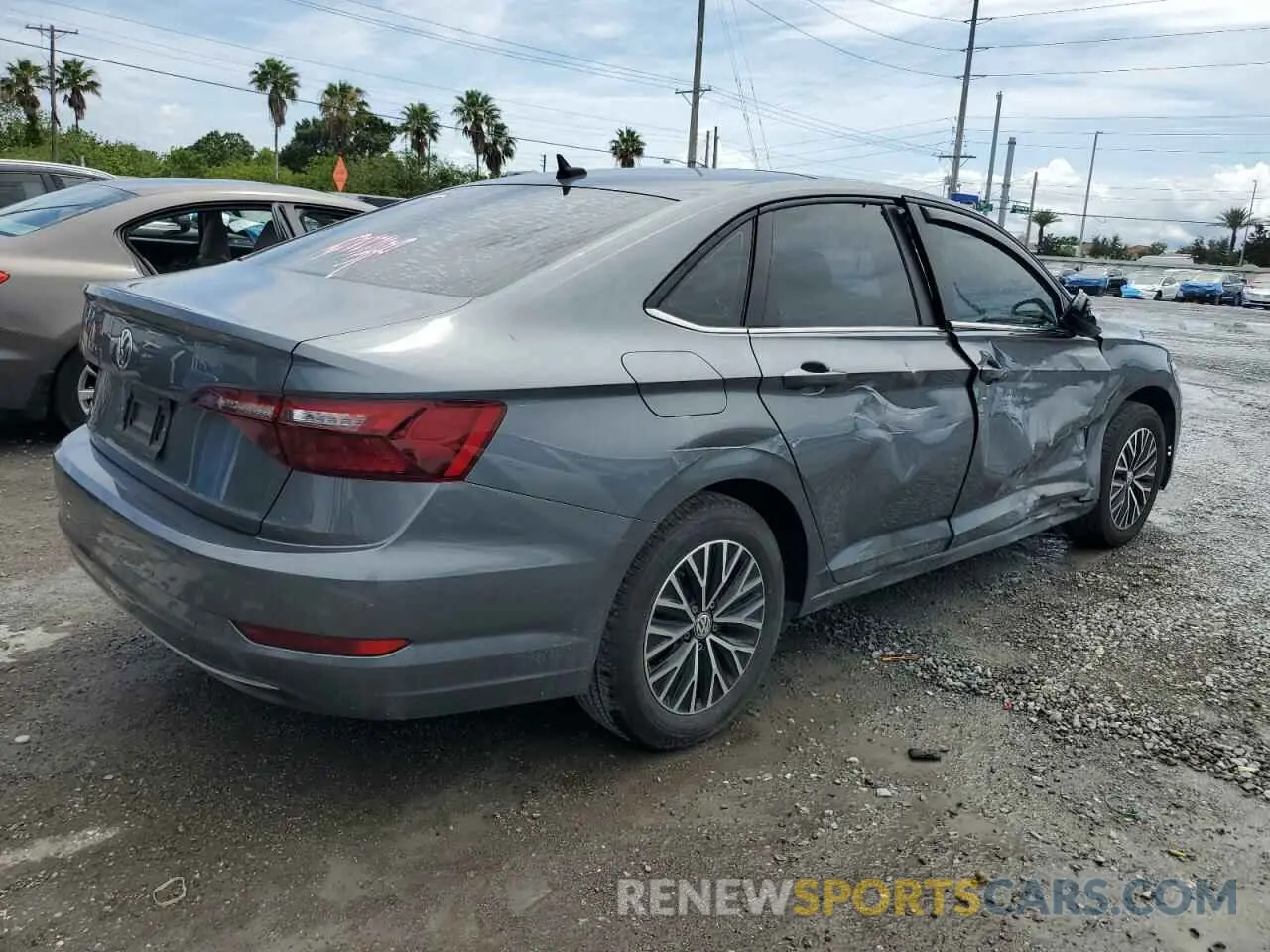 3 Photograph of a damaged car 3VWCB7BU2LM036755 VOLKSWAGEN JETTA 2020