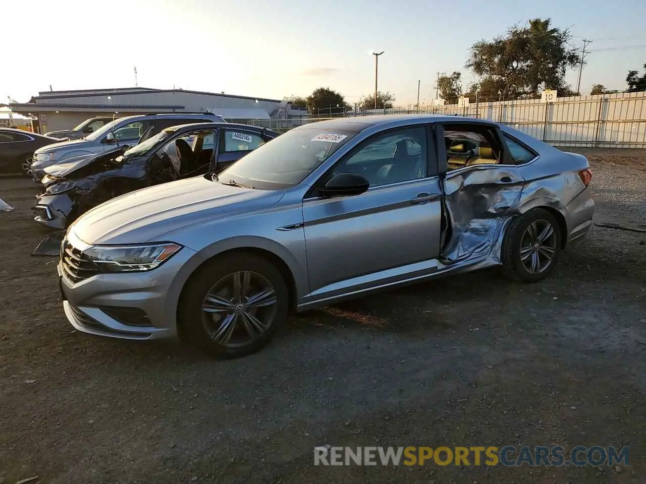 1 Photograph of a damaged car 3VWCB7BU2LM051417 VOLKSWAGEN JETTA 2020