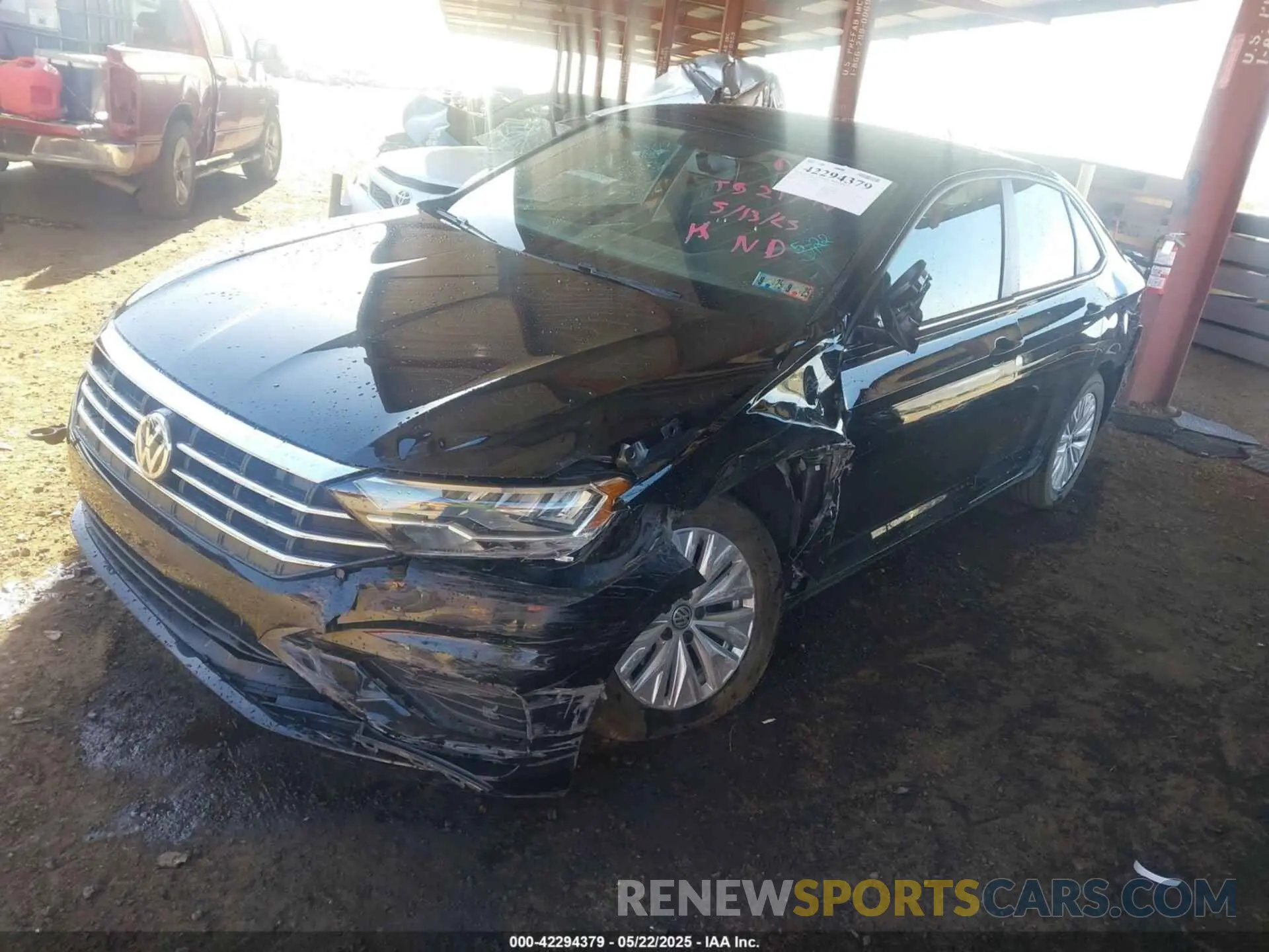 2 Photograph of a damaged car 3VWCB7BU2LM076706 VOLKSWAGEN JETTA 2020