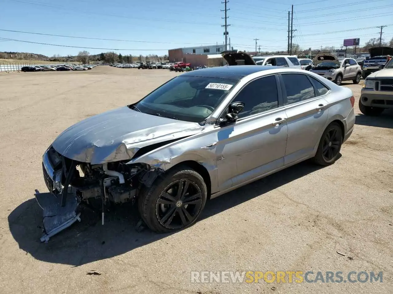 1 Photograph of a damaged car 3VWCB7BU3LM044041 VOLKSWAGEN JETTA 2020