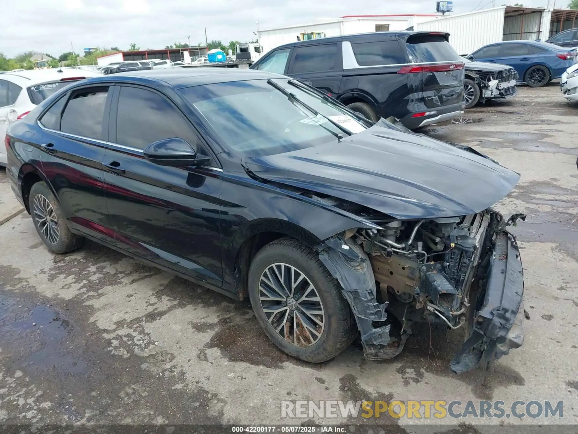 1 Photograph of a damaged car 3VWCB7BU4LM016779 VOLKSWAGEN JETTA 2020