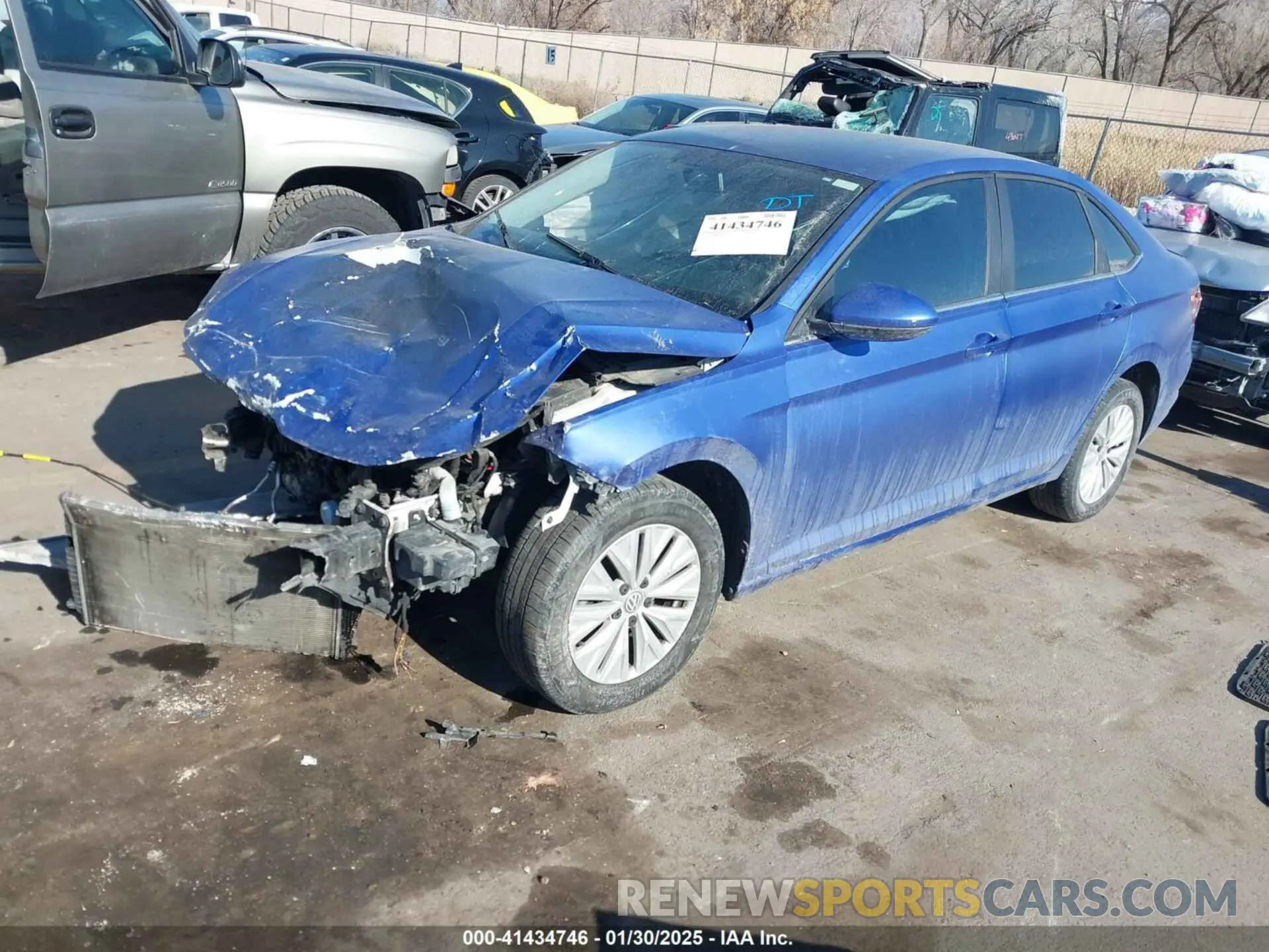 2 Photograph of a damaged car 3VWCB7BU4LM019228 VOLKSWAGEN JETTA 2020