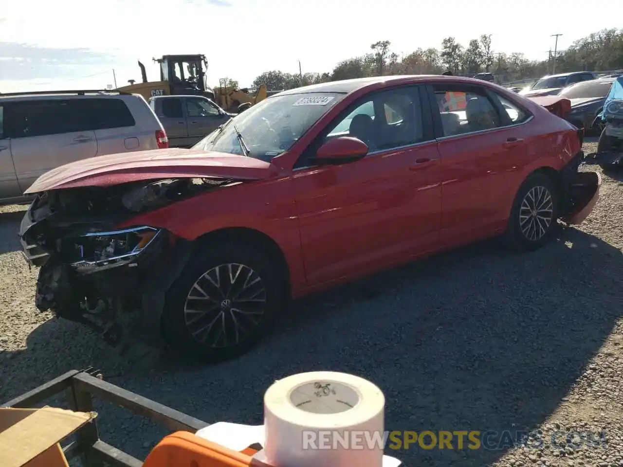 1 Photograph of a damaged car 3VWCB7BU4LM021982 VOLKSWAGEN JETTA 2020