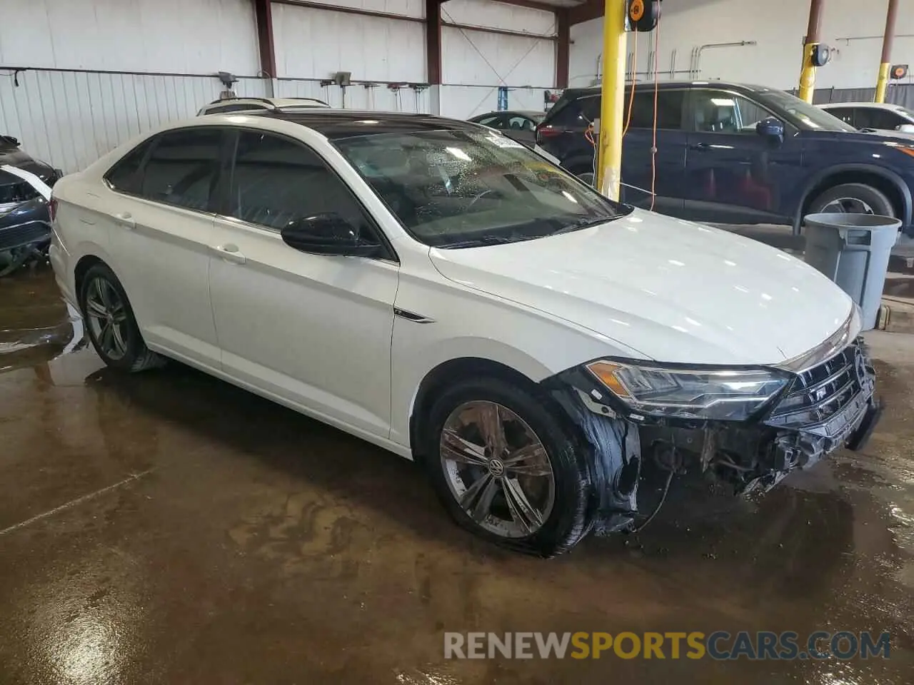 4 Photograph of a damaged car 3VWCB7BU4LM023683 VOLKSWAGEN JETTA 2020