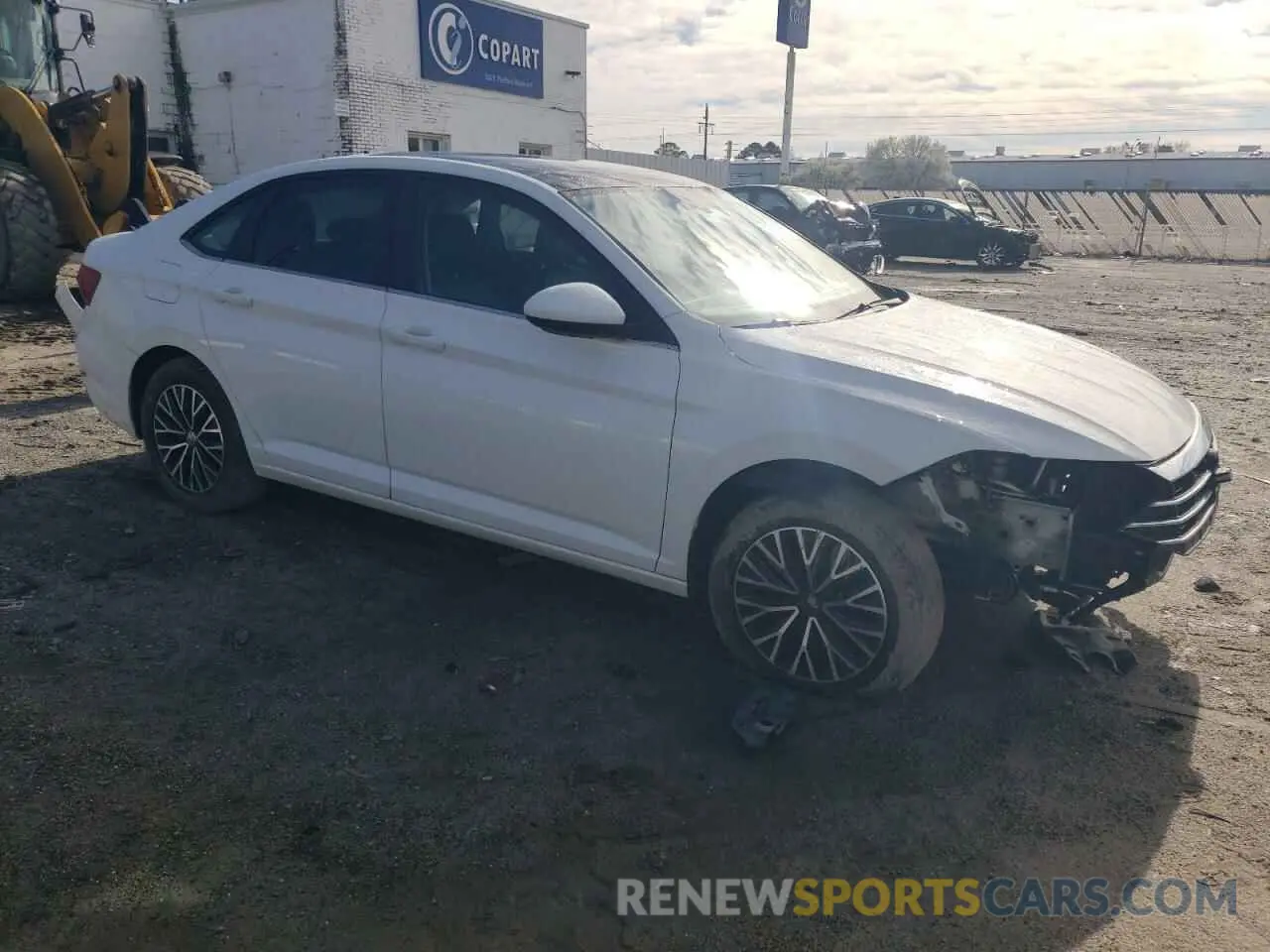 4 Photograph of a damaged car 3VWCB7BU4LM030813 VOLKSWAGEN JETTA 2020