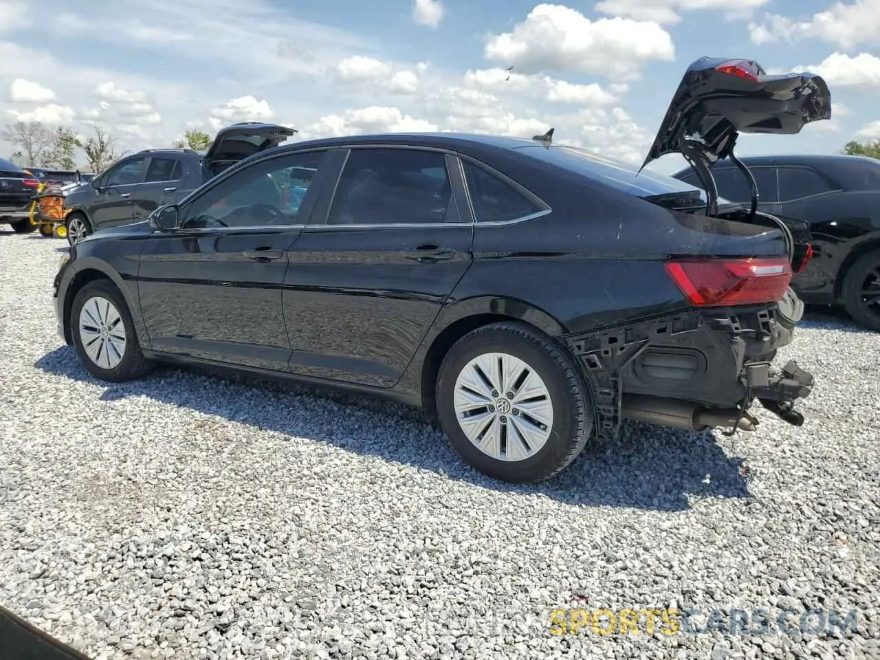 2 Photograph of a damaged car 3VWCB7BU4LM038247 VOLKSWAGEN JETTA 2020