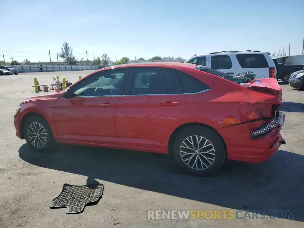 2 Photograph of a damaged car 3VWCB7BU4LM058420 VOLKSWAGEN JETTA 2020