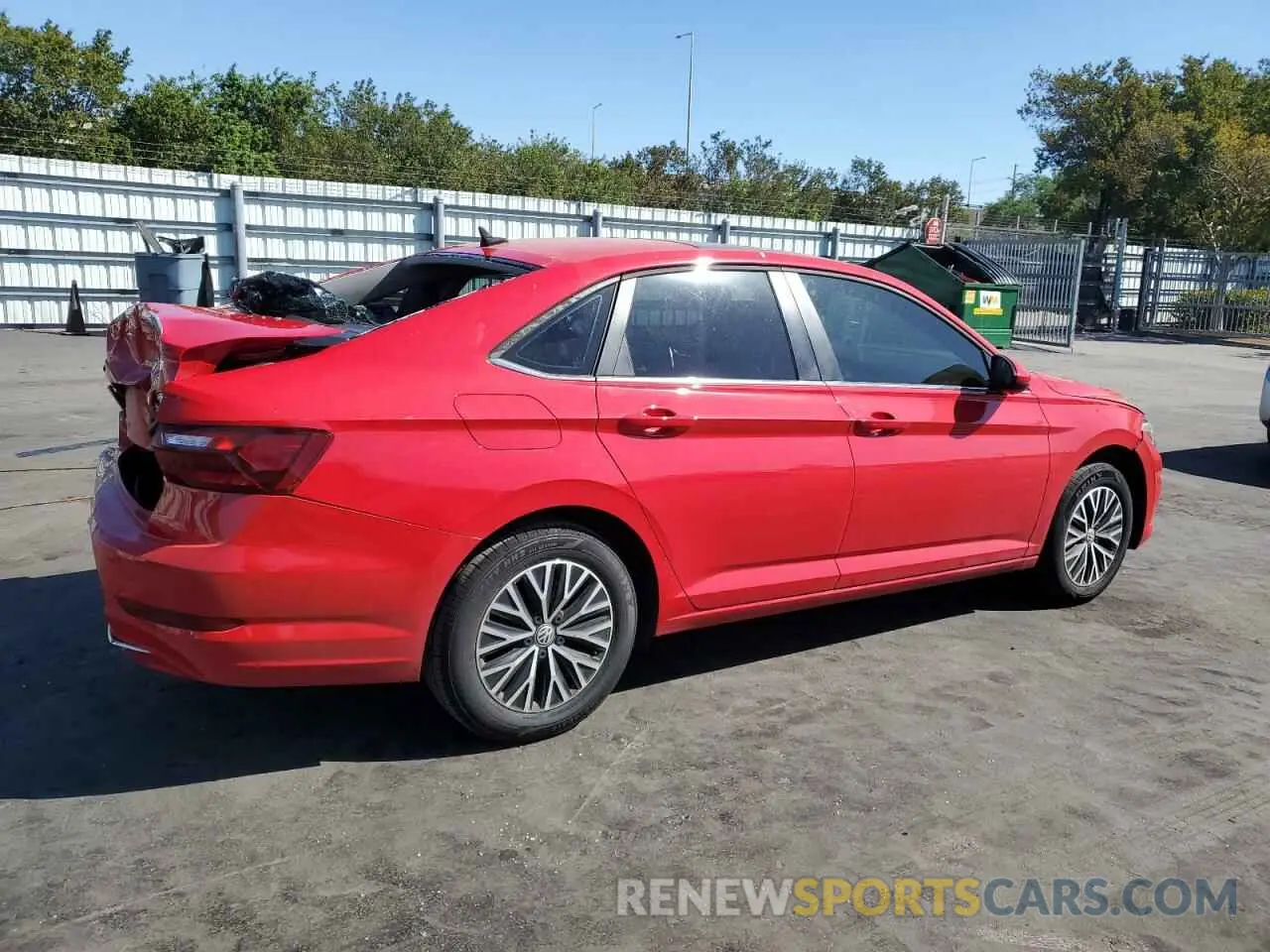 3 Photograph of a damaged car 3VWCB7BU4LM058420 VOLKSWAGEN JETTA 2020
