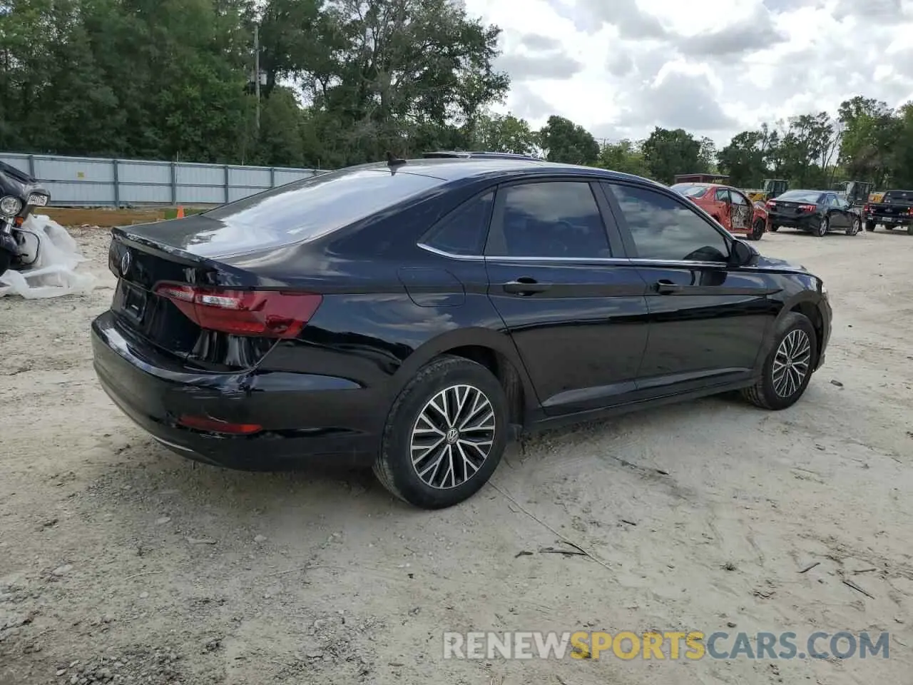 3 Photograph of a damaged car 3VWCB7BU4LM074293 VOLKSWAGEN JETTA 2020