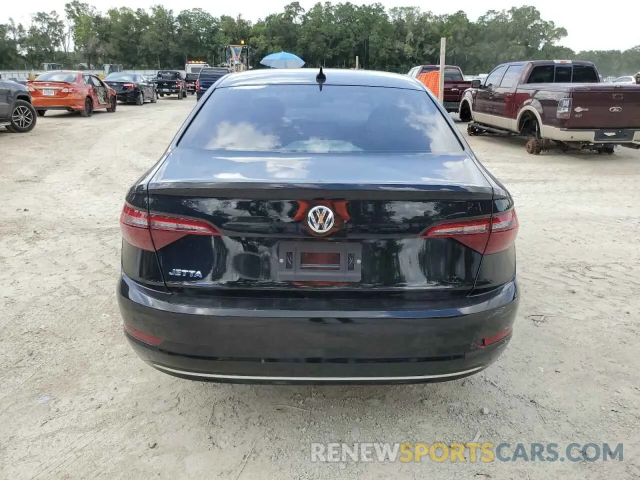 6 Photograph of a damaged car 3VWCB7BU4LM074293 VOLKSWAGEN JETTA 2020