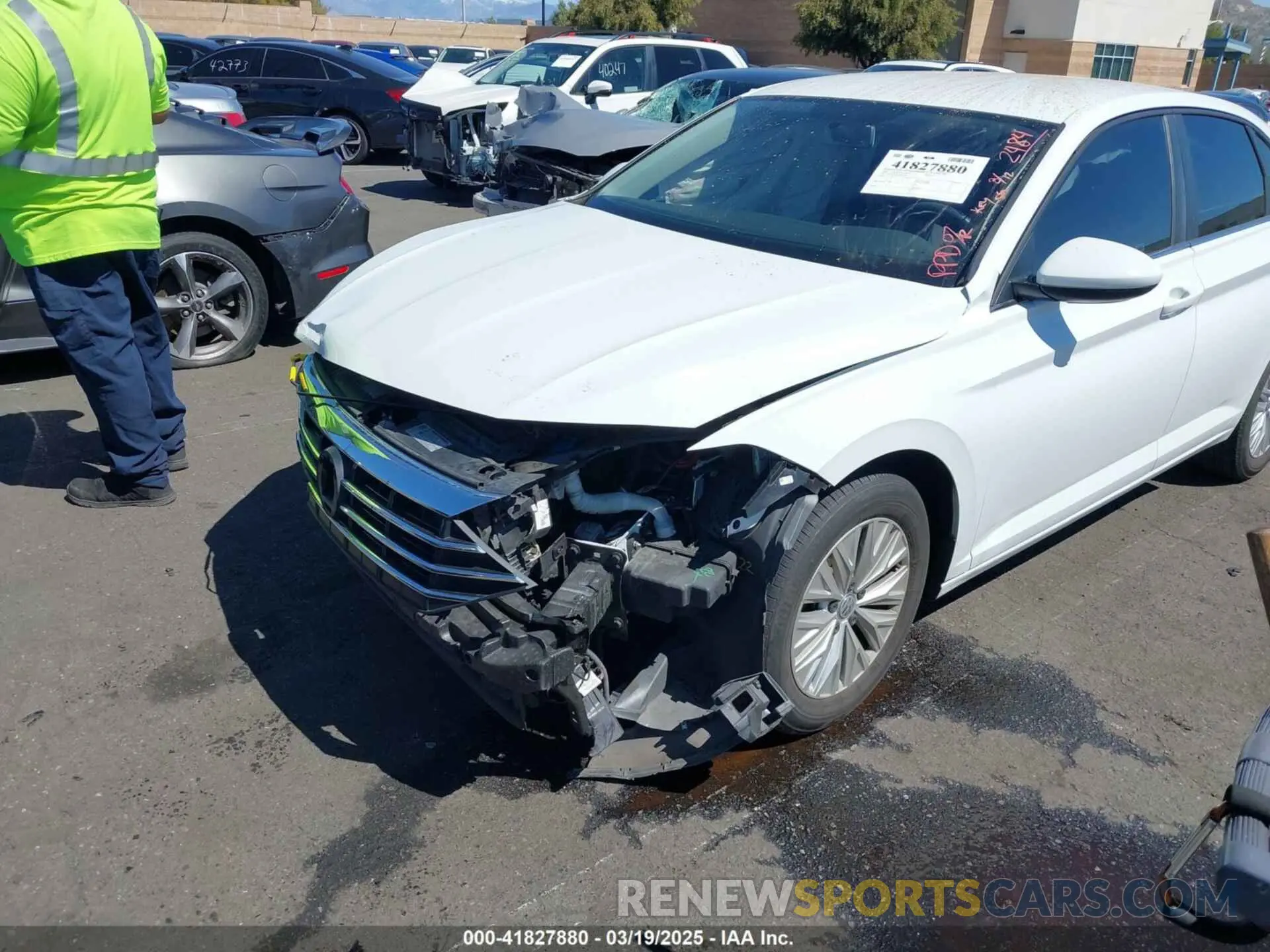 6 Photograph of a damaged car 3VWCB7BU5LM042484 VOLKSWAGEN JETTA 2020