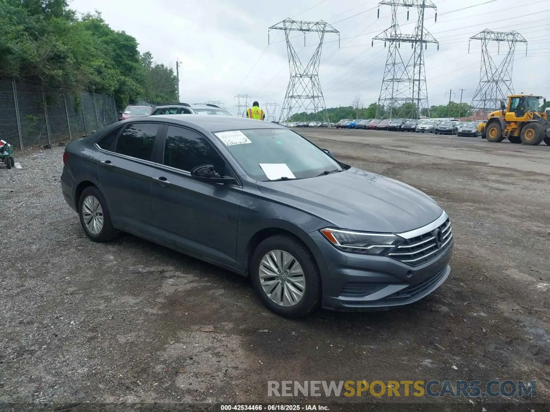 1 Photograph of a damaged car 3VWCB7BU5LM042971 VOLKSWAGEN JETTA 2020