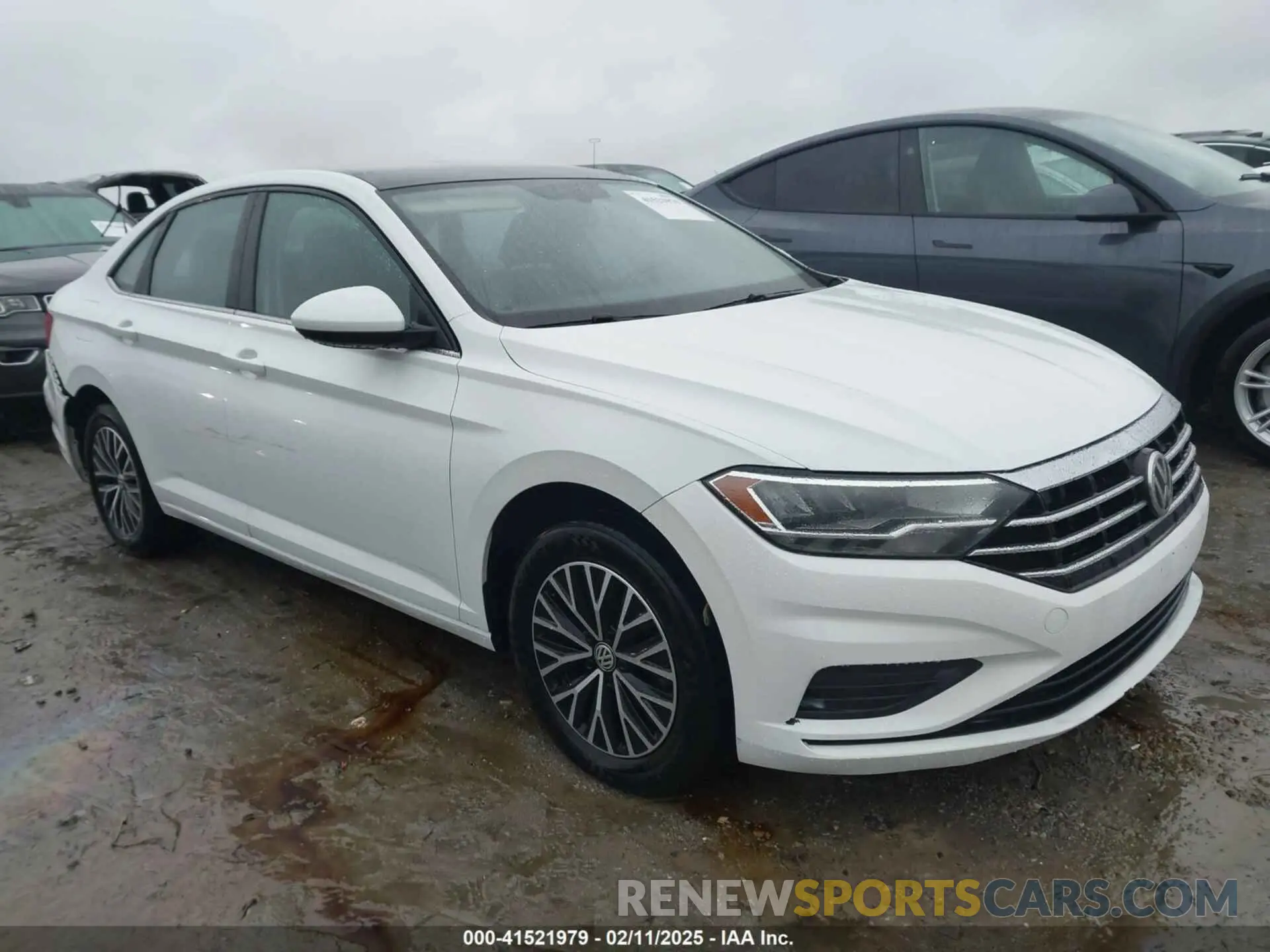 1 Photograph of a damaged car 3VWCB7BU6LM002236 VOLKSWAGEN JETTA 2020