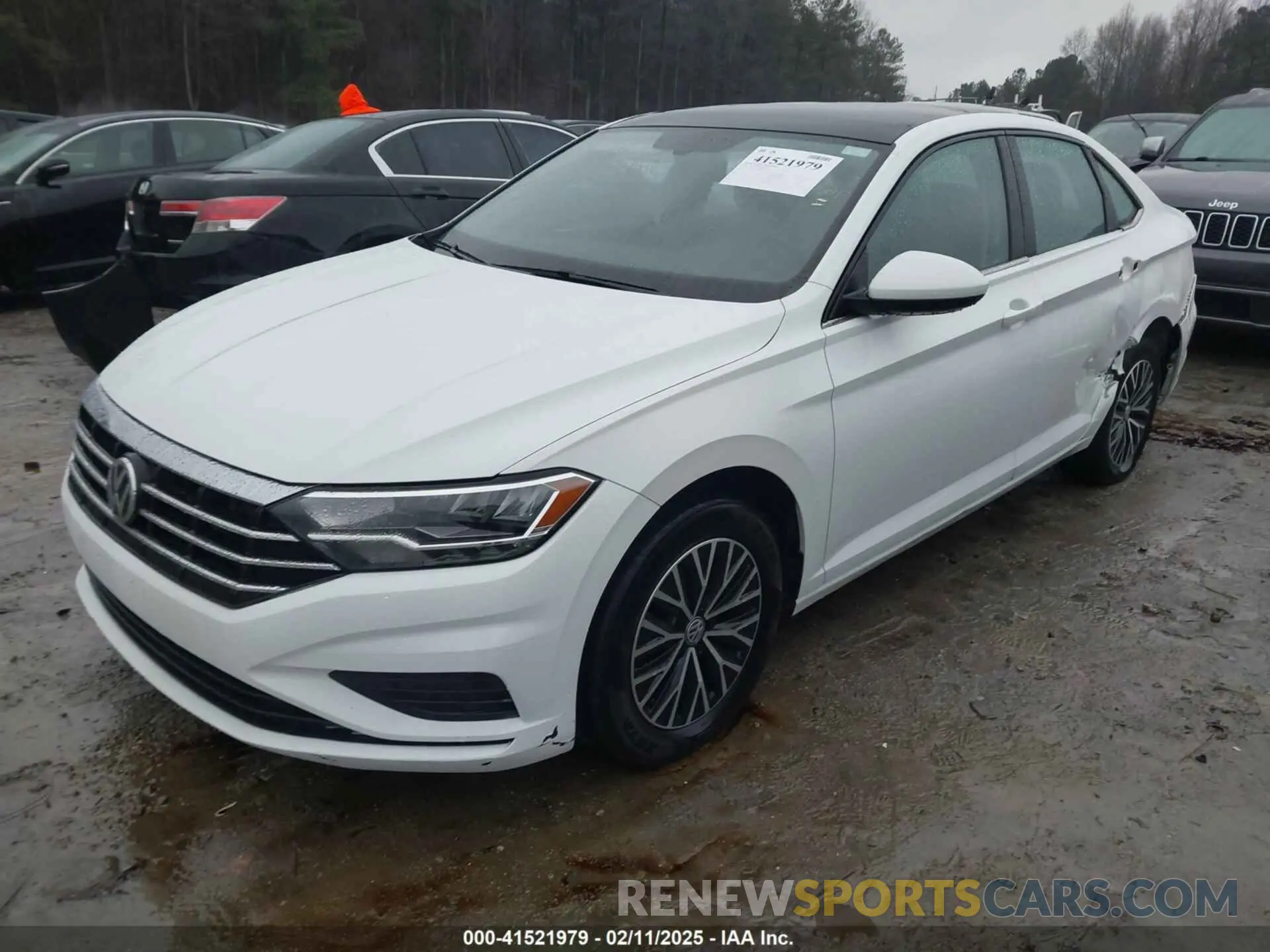2 Photograph of a damaged car 3VWCB7BU6LM002236 VOLKSWAGEN JETTA 2020