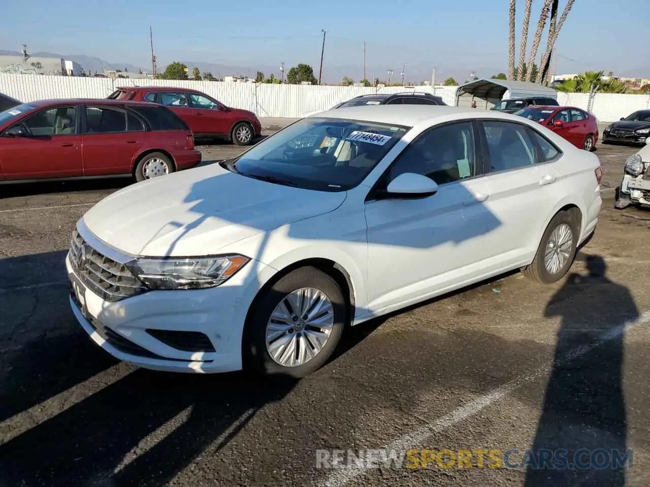 1 Photograph of a damaged car 3VWCB7BU6LM010160 VOLKSWAGEN JETTA 2020