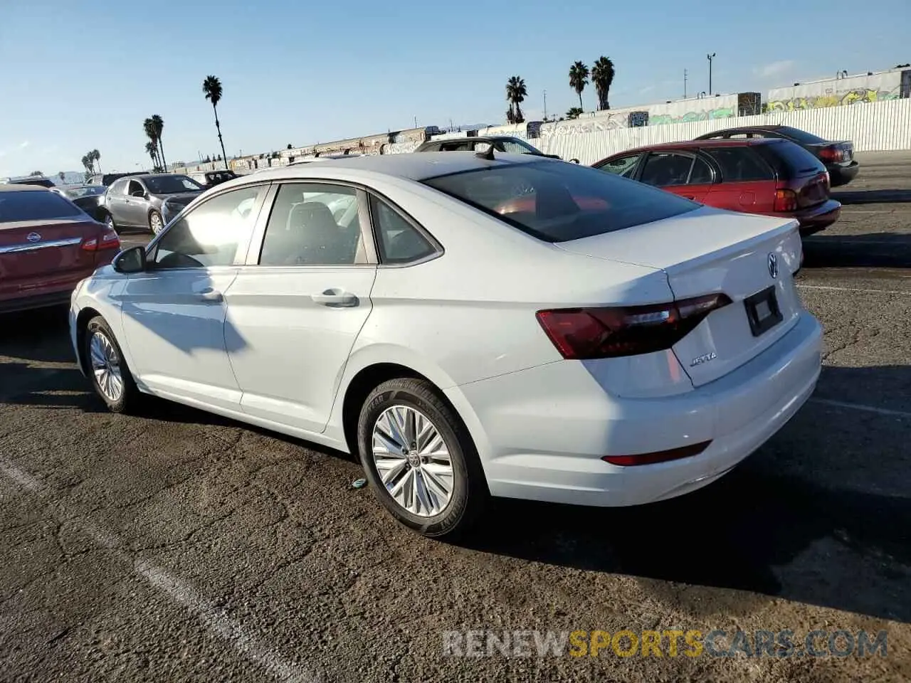 2 Photograph of a damaged car 3VWCB7BU6LM010160 VOLKSWAGEN JETTA 2020