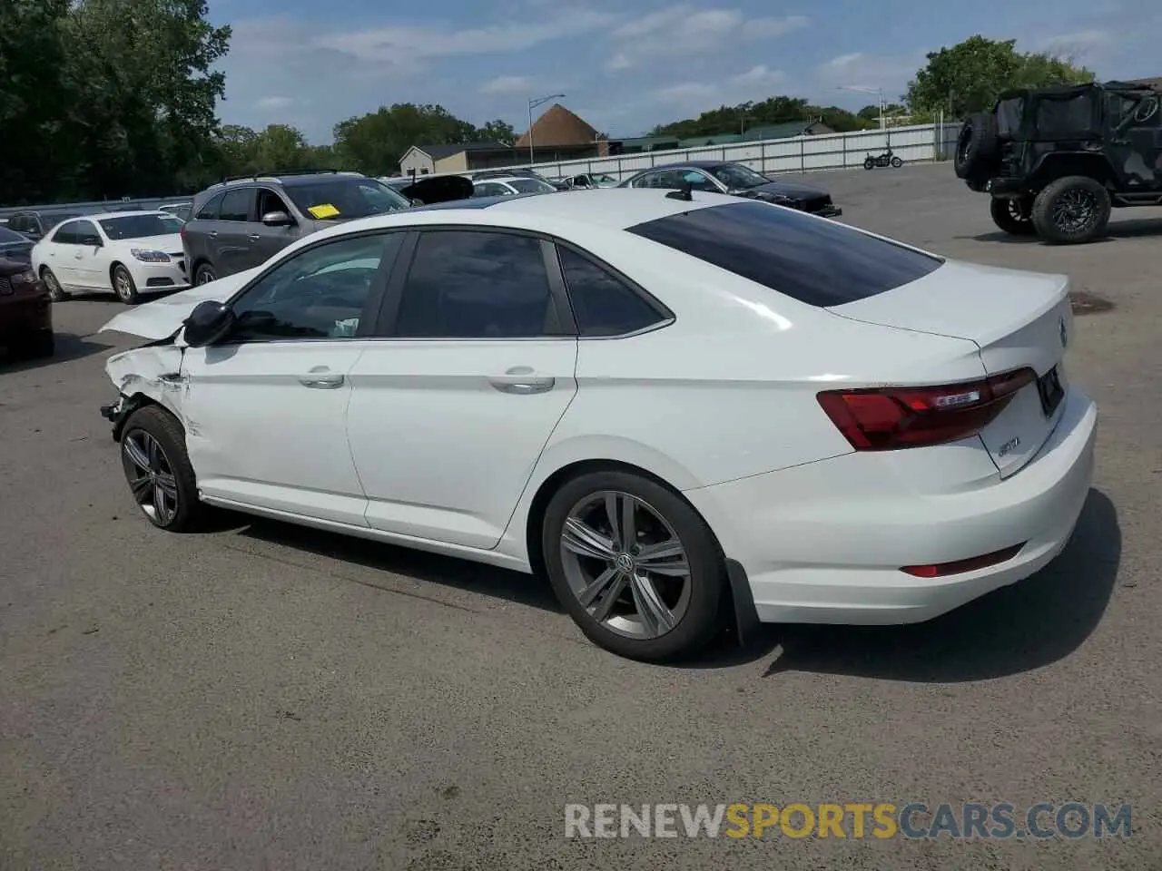 2 Photograph of a damaged car 3VWCB7BU6LM011843 VOLKSWAGEN JETTA 2020