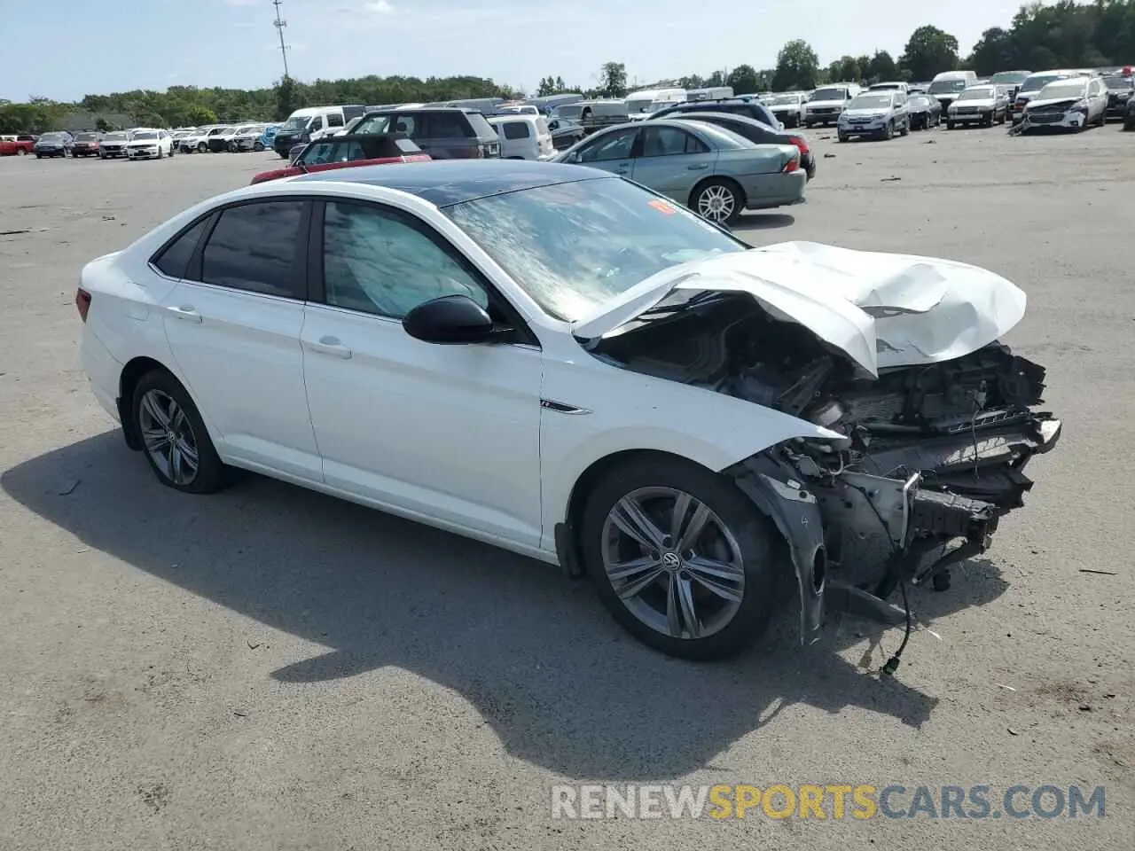 4 Photograph of a damaged car 3VWCB7BU6LM011843 VOLKSWAGEN JETTA 2020