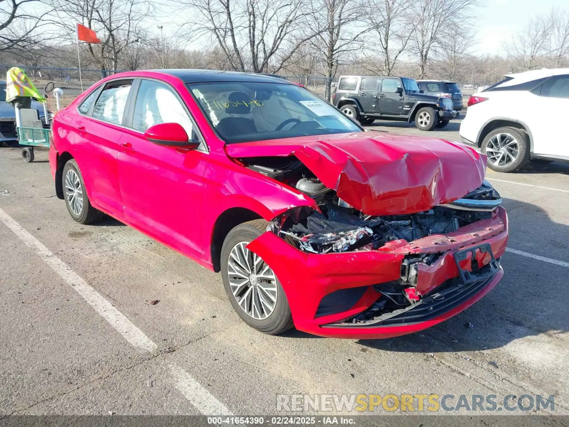 1 Photograph of a damaged car 3VWCB7BU6LM024785 VOLKSWAGEN JETTA 2020
