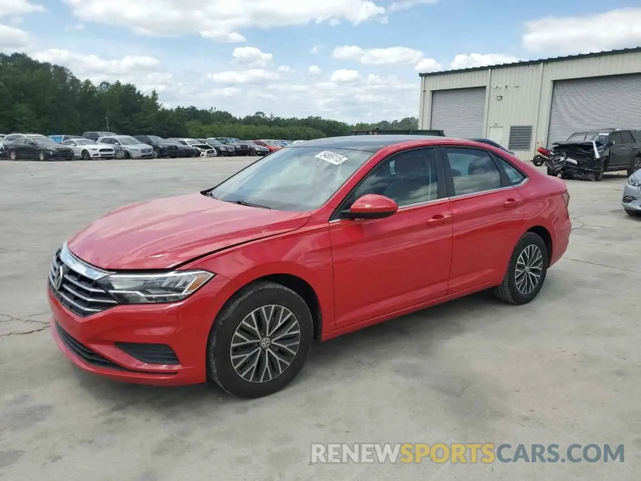 1 Photograph of a damaged car 3VWCB7BU6LM031882 VOLKSWAGEN JETTA 2020