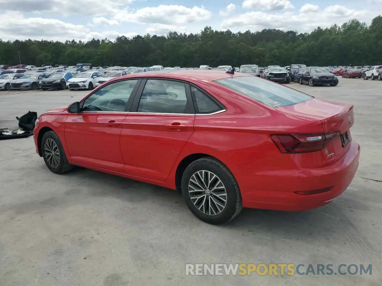 2 Photograph of a damaged car 3VWCB7BU6LM031882 VOLKSWAGEN JETTA 2020