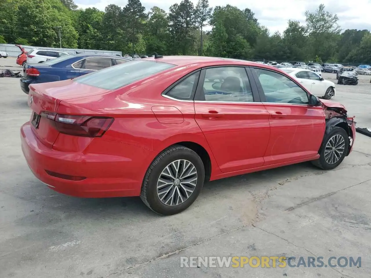 3 Photograph of a damaged car 3VWCB7BU6LM031882 VOLKSWAGEN JETTA 2020