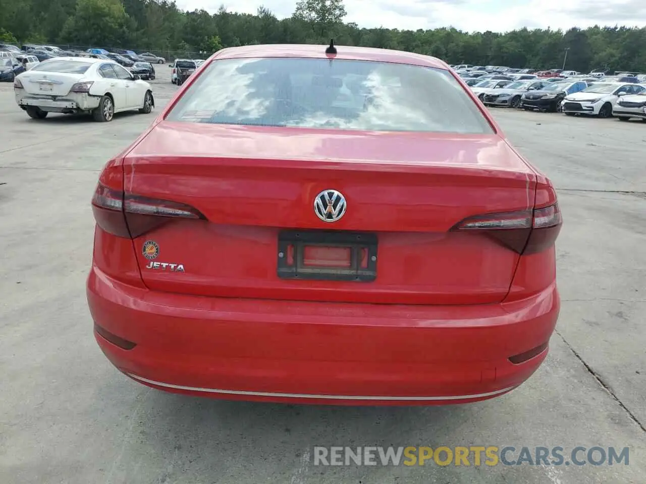 6 Photograph of a damaged car 3VWCB7BU6LM031882 VOLKSWAGEN JETTA 2020