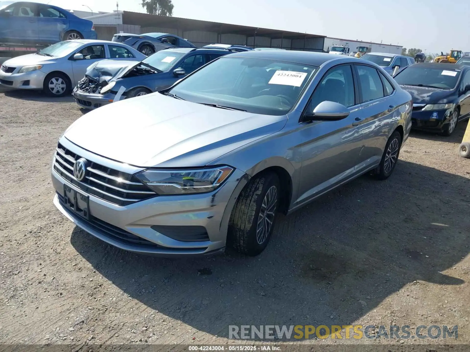 2 Photograph of a damaged car 3VWCB7BU6LM035298 VOLKSWAGEN JETTA 2020