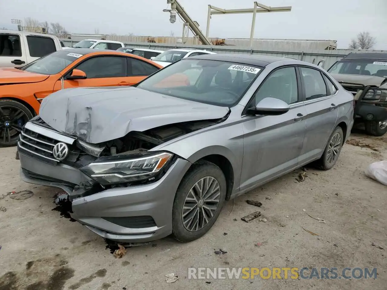1 Photograph of a damaged car 3VWCB7BU6LM057883 VOLKSWAGEN JETTA 2020