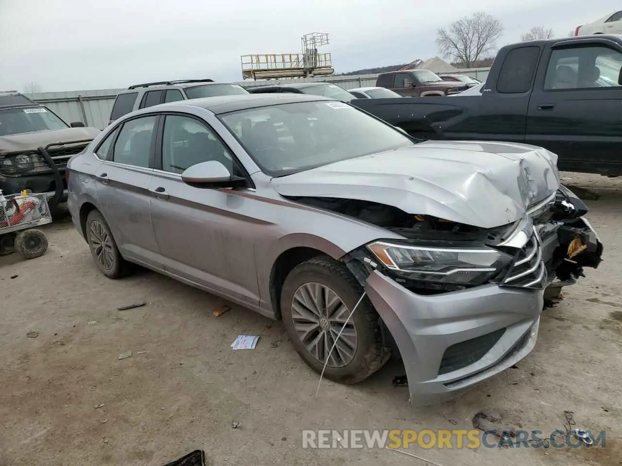 4 Photograph of a damaged car 3VWCB7BU6LM057883 VOLKSWAGEN JETTA 2020