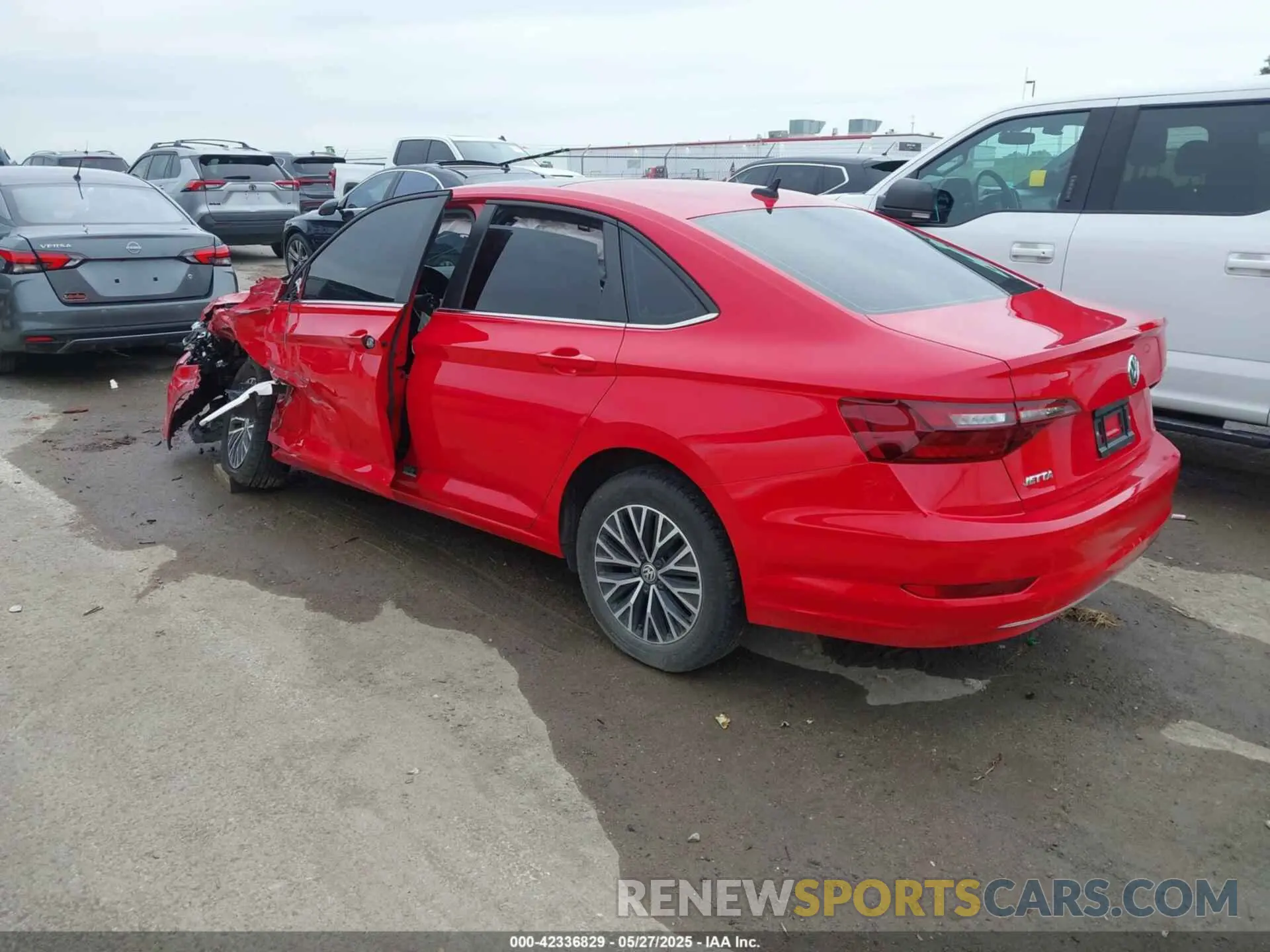3 Photograph of a damaged car 3VWCB7BU7LM009096 VOLKSWAGEN JETTA 2020
