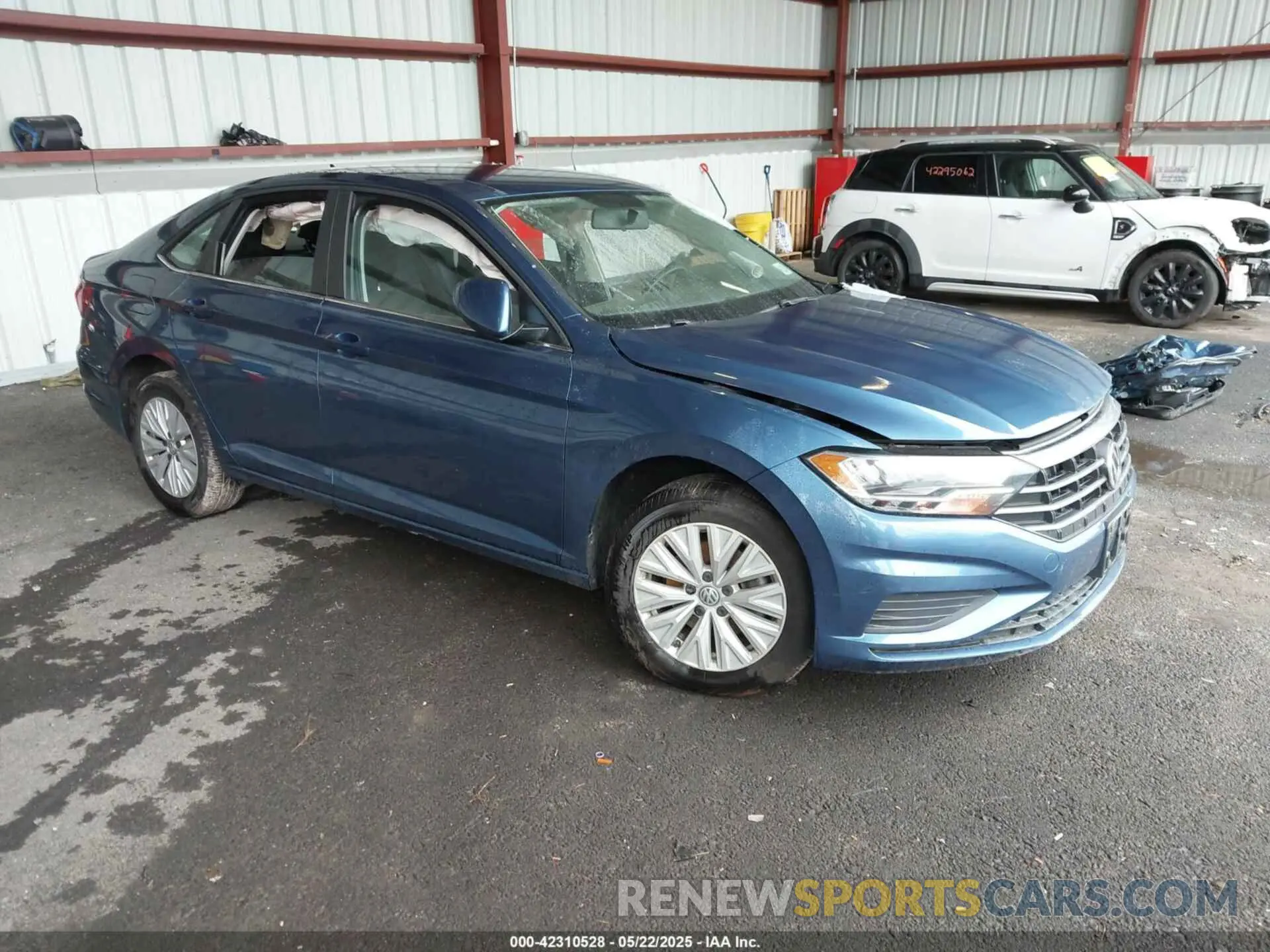 1 Photograph of a damaged car 3VWCB7BU7LM028358 VOLKSWAGEN JETTA 2020