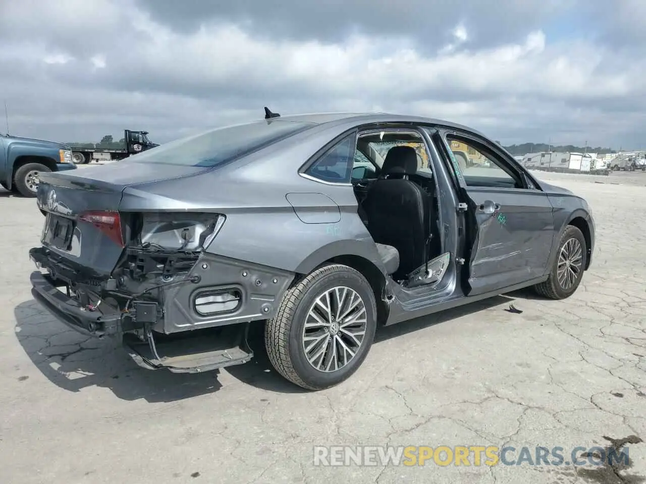 3 Photograph of a damaged car 3VWCB7BU7LM033110 VOLKSWAGEN JETTA 2020