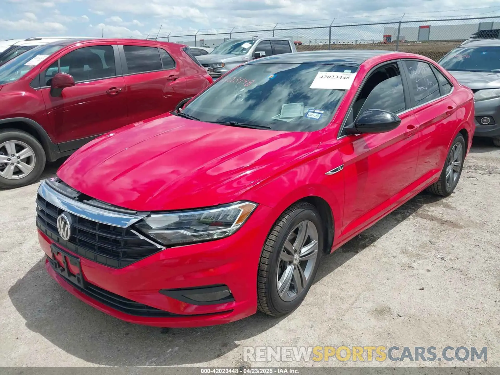 2 Photograph of a damaged car 3VWCB7BU7LM048500 VOLKSWAGEN JETTA 2020