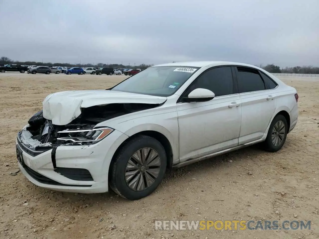 1 Photograph of a damaged car 3VWCB7BU7LM073011 VOLKSWAGEN JETTA 2020