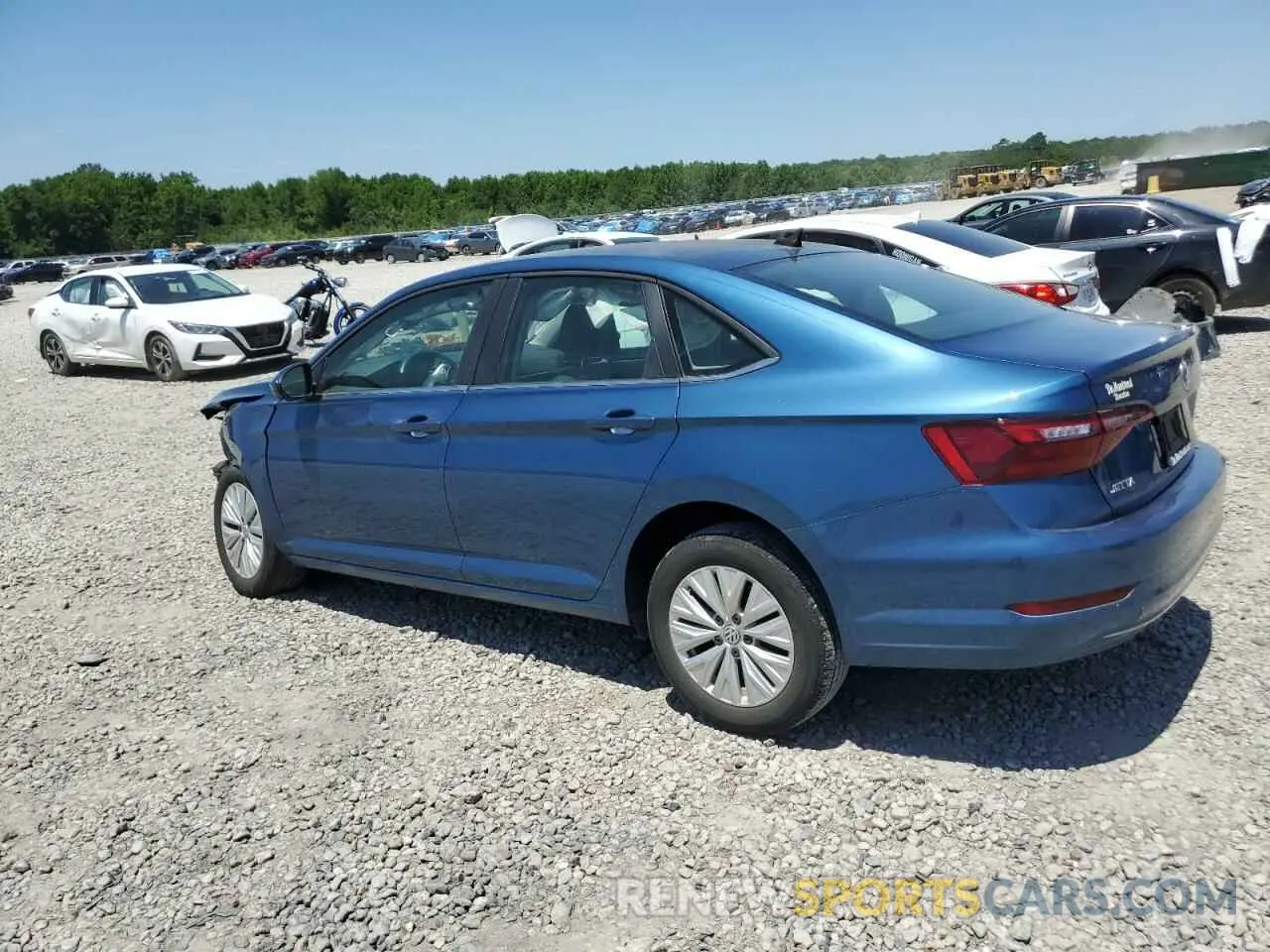 2 Photograph of a damaged car 3VWCB7BU8LM022181 VOLKSWAGEN JETTA 2020