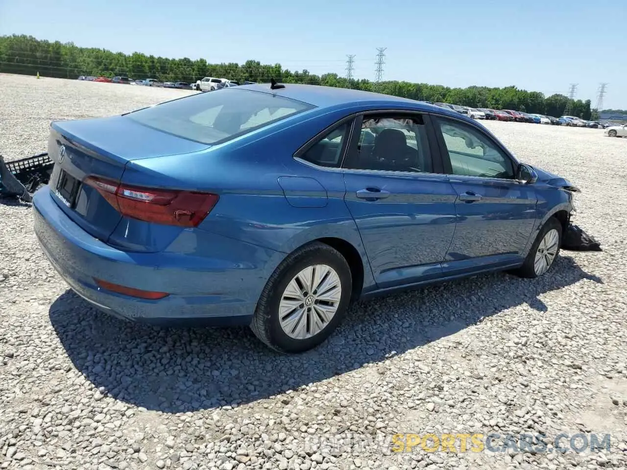 3 Photograph of a damaged car 3VWCB7BU8LM022181 VOLKSWAGEN JETTA 2020