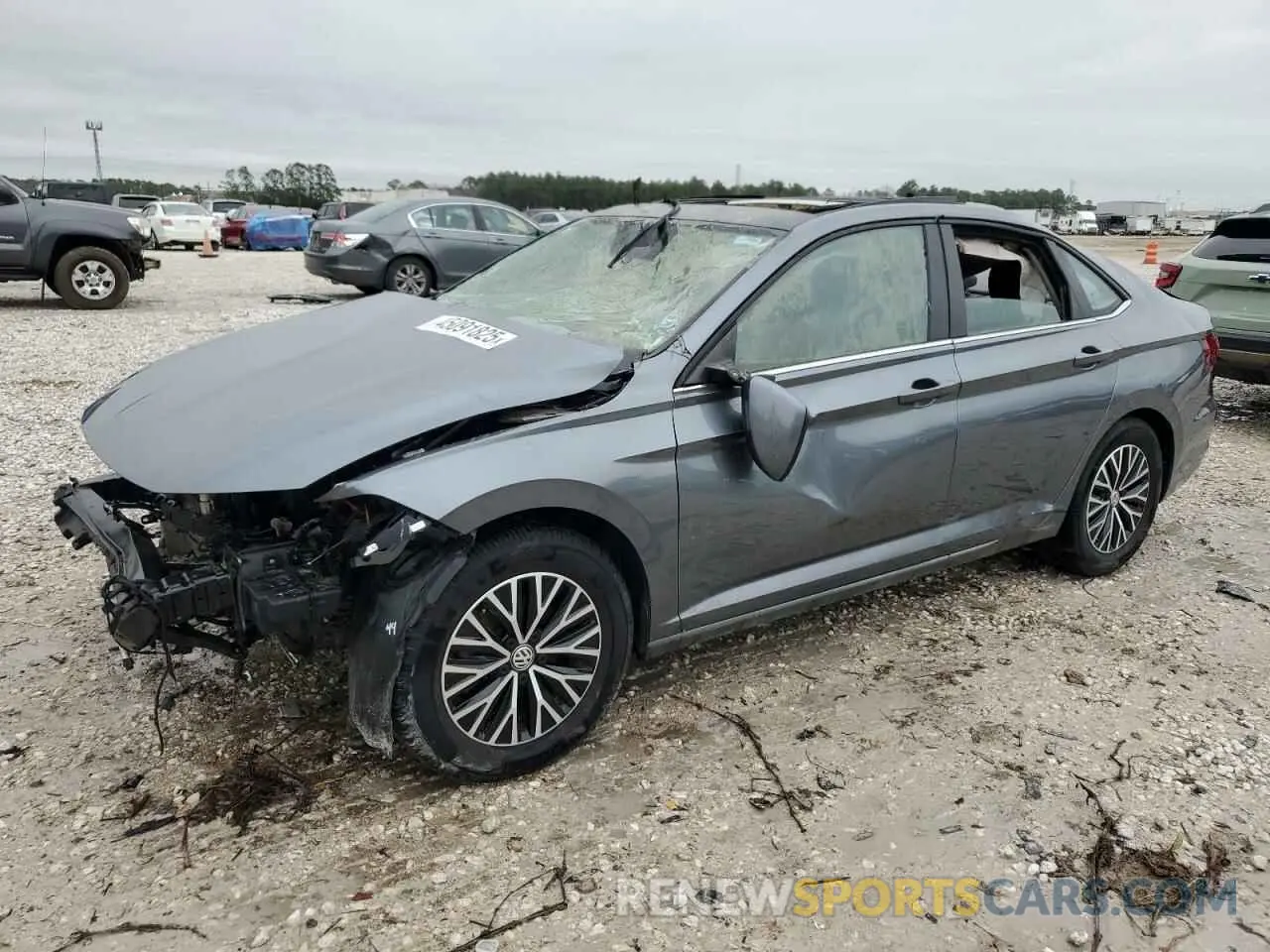 1 Photograph of a damaged car 3VWCB7BU8LM061076 VOLKSWAGEN JETTA 2020