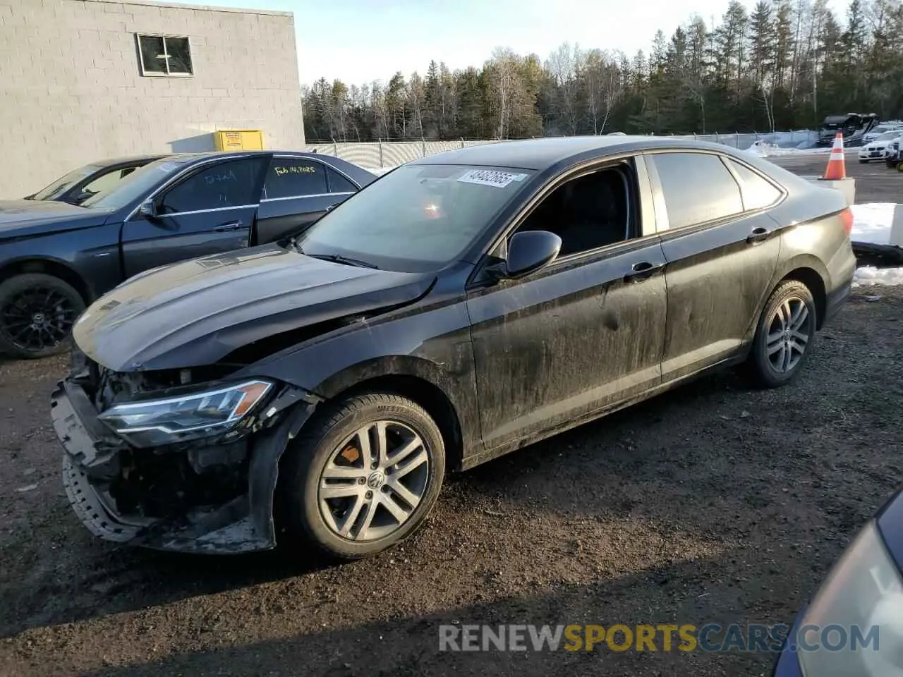 1 Photograph of a damaged car 3VWCB7BU8LM068514 VOLKSWAGEN JETTA 2020