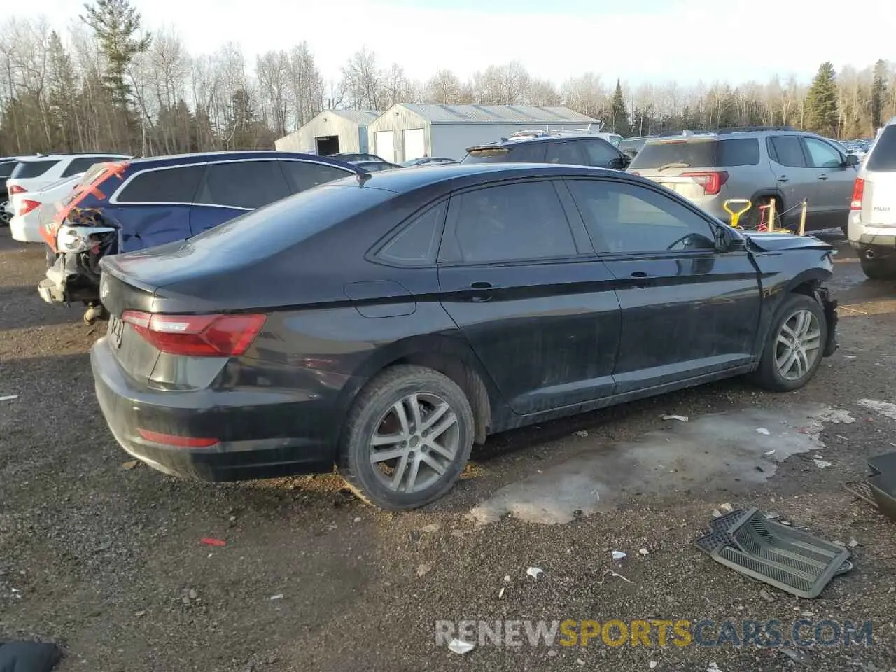 3 Photograph of a damaged car 3VWCB7BU8LM068514 VOLKSWAGEN JETTA 2020