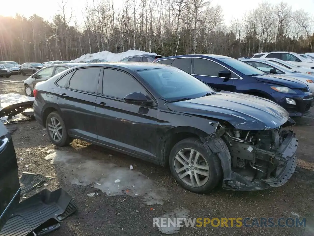 4 Photograph of a damaged car 3VWCB7BU8LM068514 VOLKSWAGEN JETTA 2020
