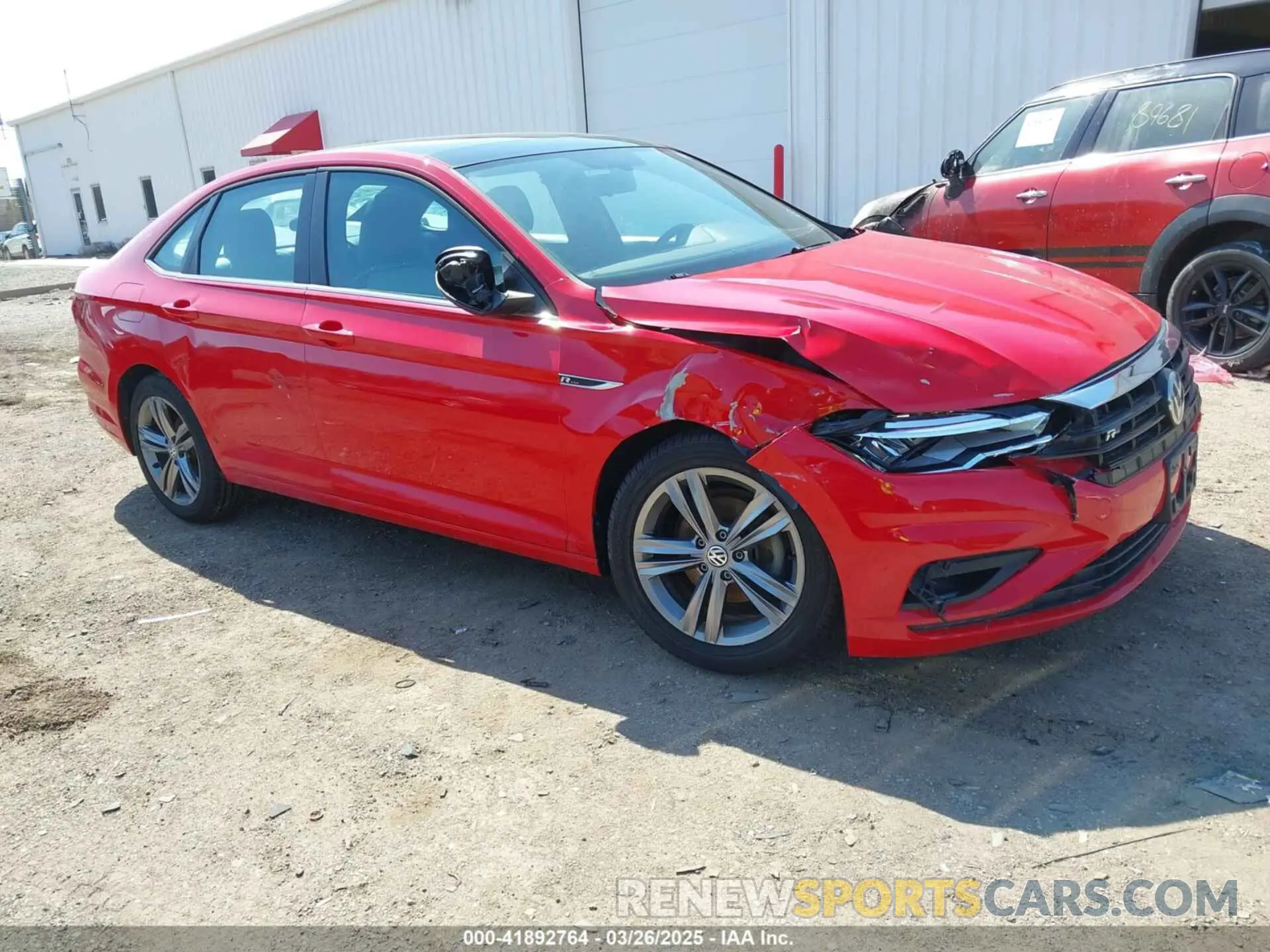 1 Photograph of a damaged car 3VWCB7BU9LM018088 VOLKSWAGEN JETTA 2020