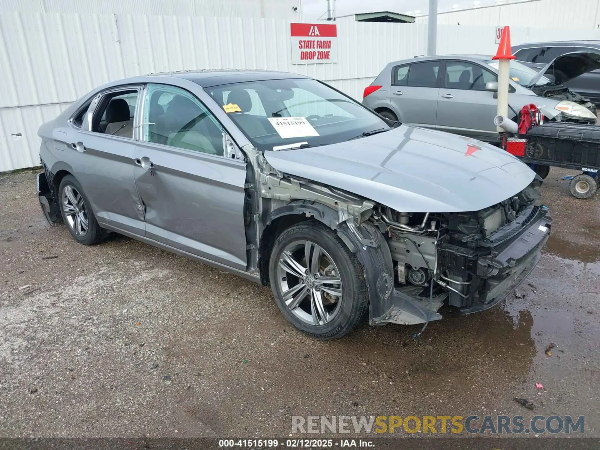 1 Photograph of a damaged car 3VWCB7BU9LM019368 VOLKSWAGEN JETTA 2020
