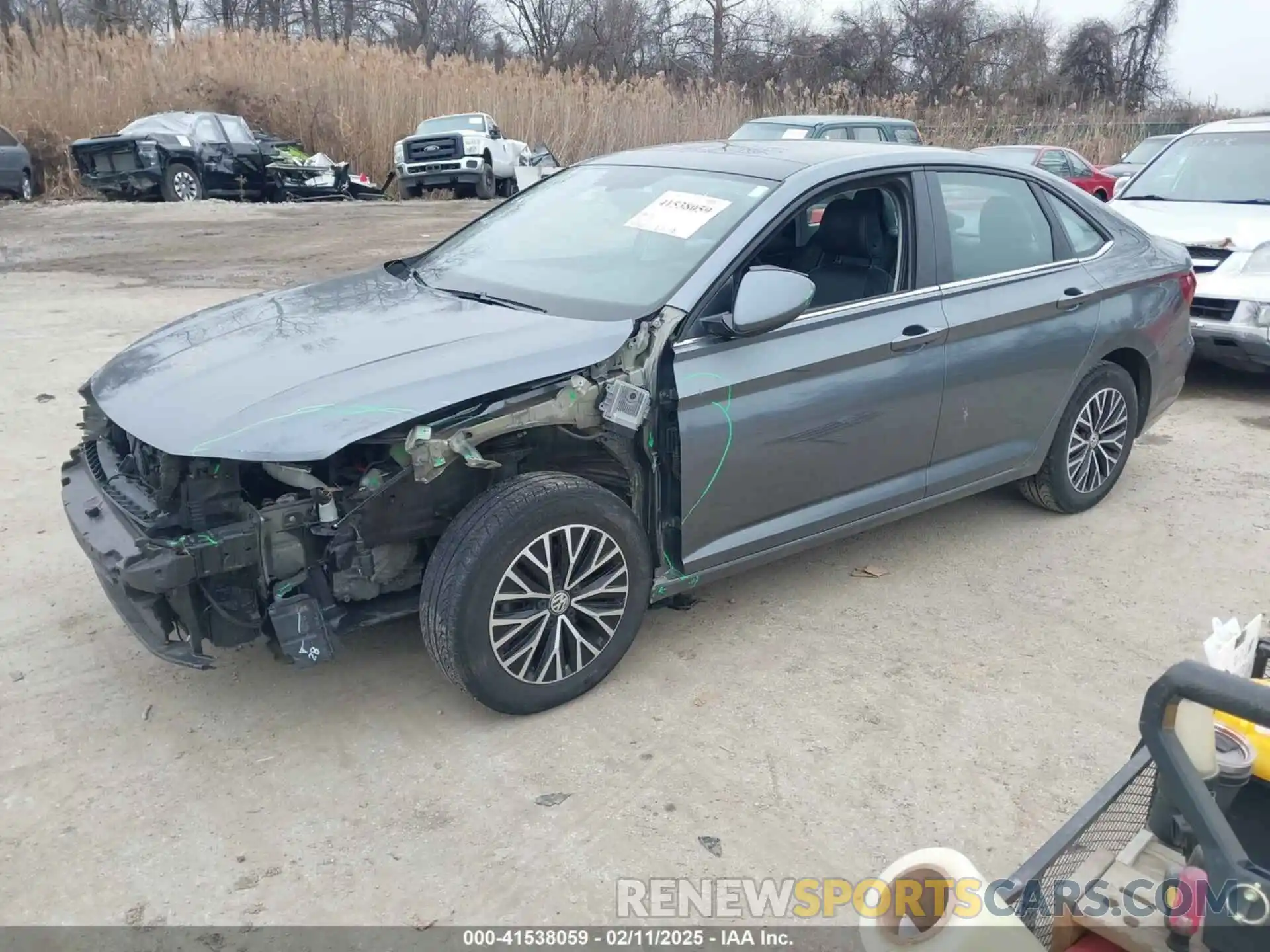 2 Photograph of a damaged car 3VWCB7BU9LM020262 VOLKSWAGEN JETTA 2020