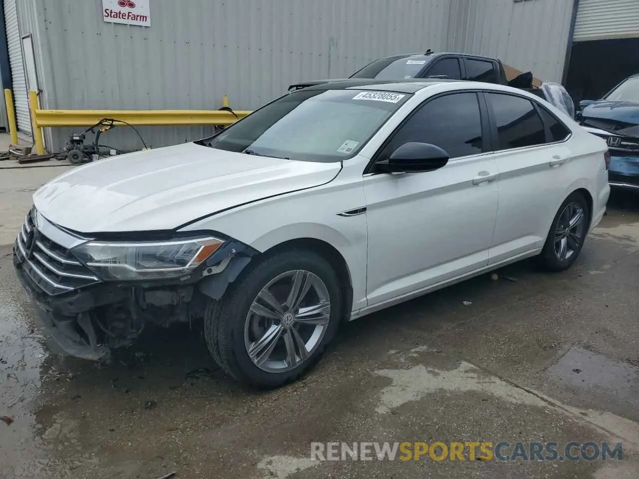 1 Photograph of a damaged car 3VWCB7BU9LM046487 VOLKSWAGEN JETTA 2020