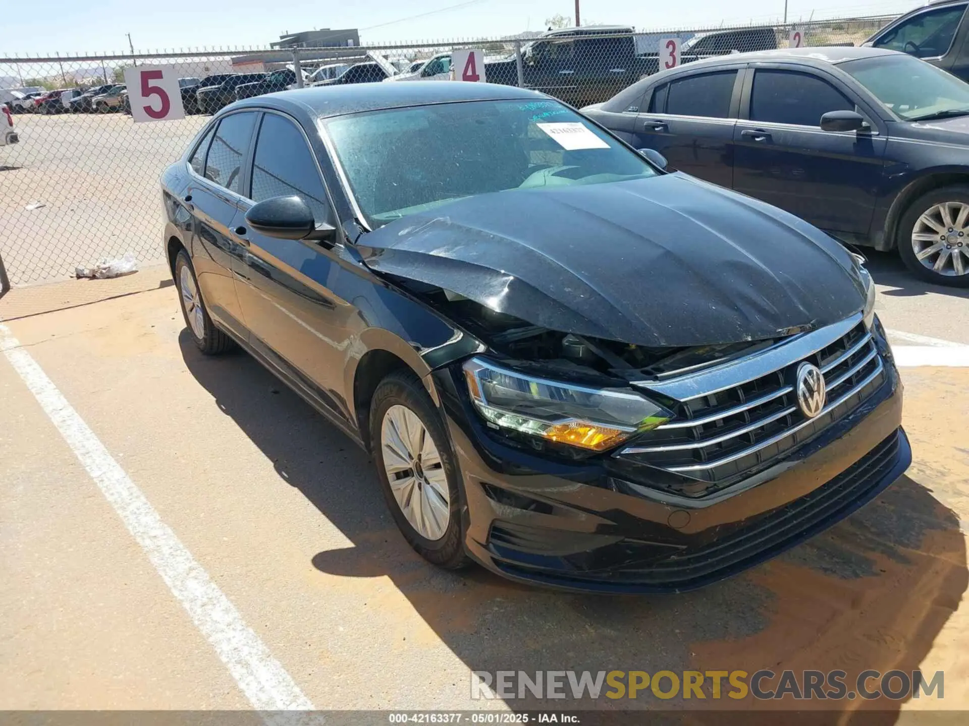 1 Photograph of a damaged car 3VWCB7BU9LM059871 VOLKSWAGEN JETTA 2020
